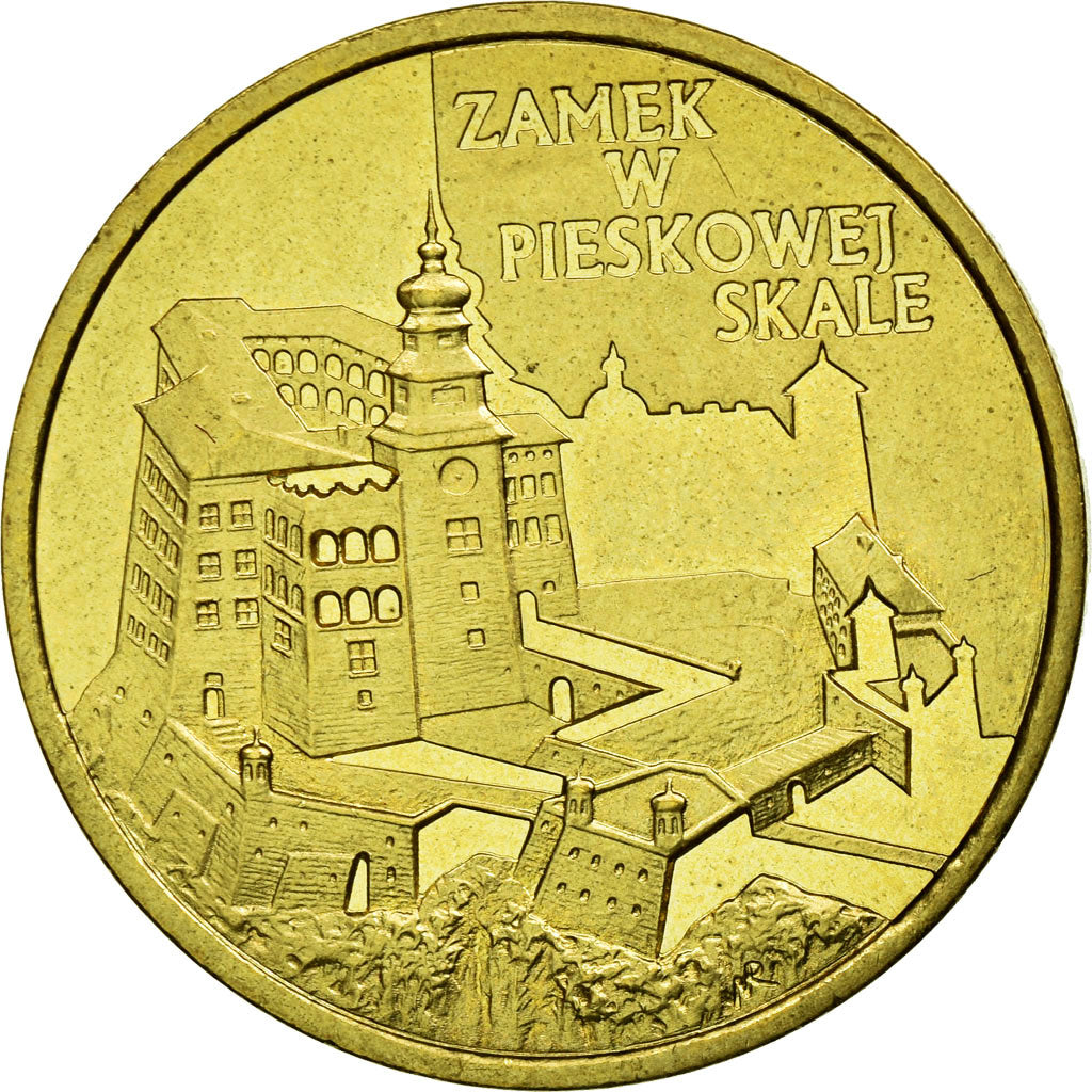 Coin, Poland, 2 Zlote, 1997, Warsaw, EF(40-45), Brass, KM:331