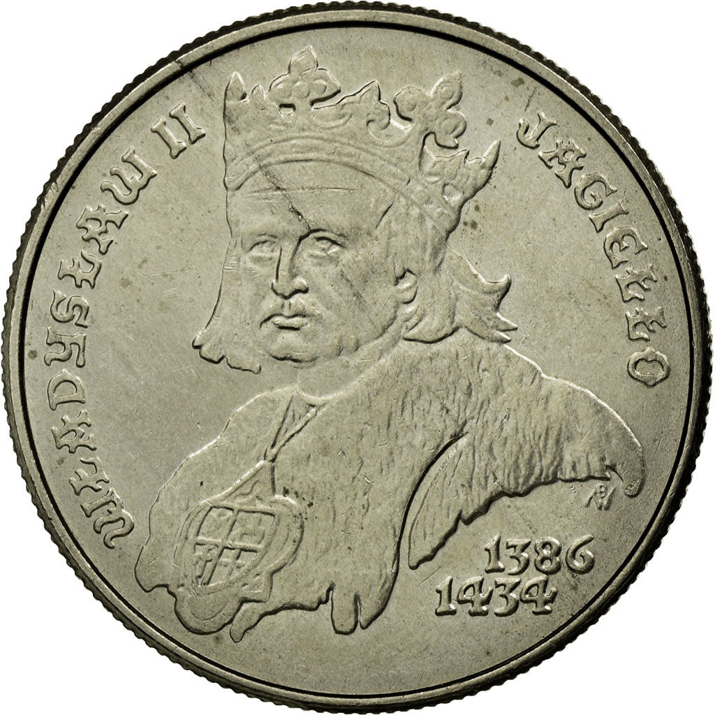 Münze, Polen, 500 Zlotych, 1989, Warsaw, VZ, Copper-nickel, KM:194