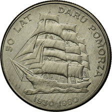 Coin, Poland, 20 Zlotych, 1980, Warsaw, AU(55-58), Copper-nickel, KM:112