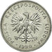 Coin, Poland, 5 Zlotych, 1990, Warsaw, VF(30-35), Aluminum, KM:81.3