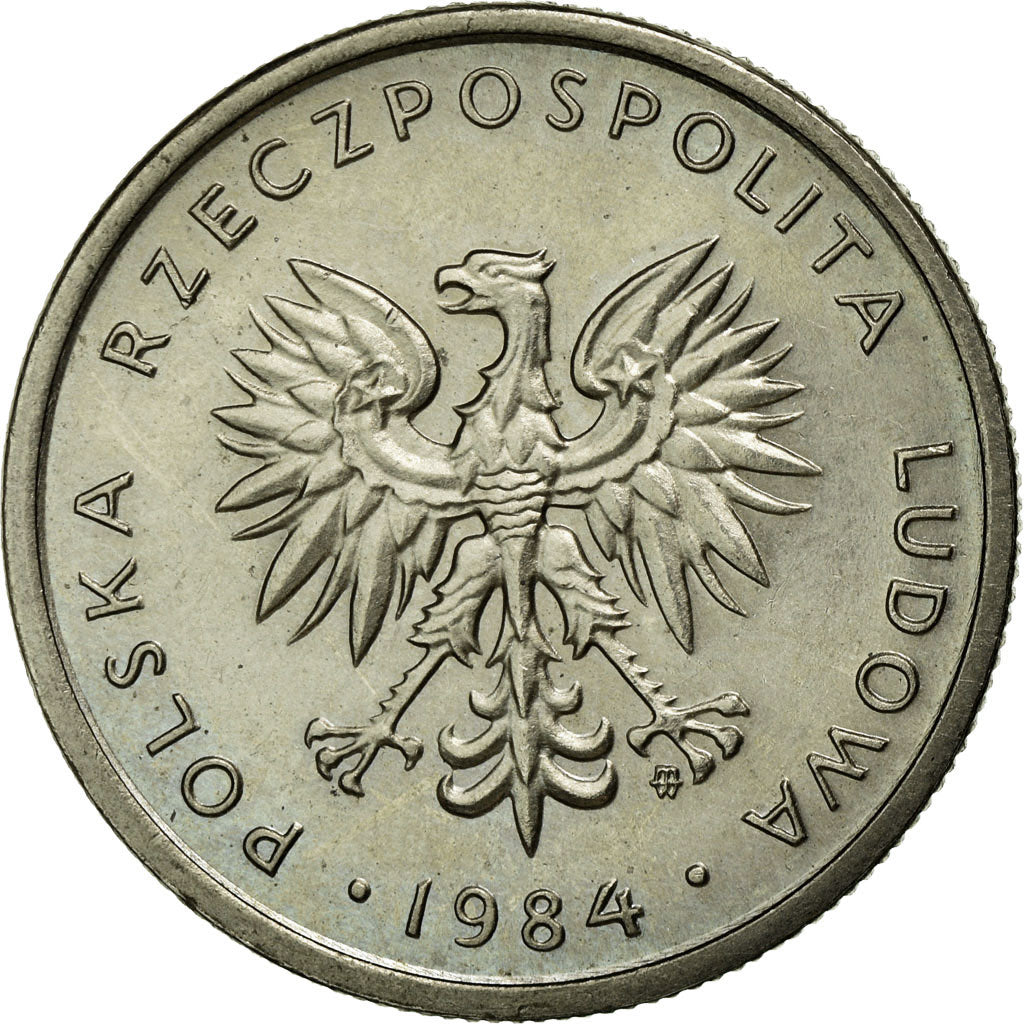 Moneda, Polonia, 10 Zlotych, 1984, Warsaw, EBC, Cobre - níquel, KM:152.1
