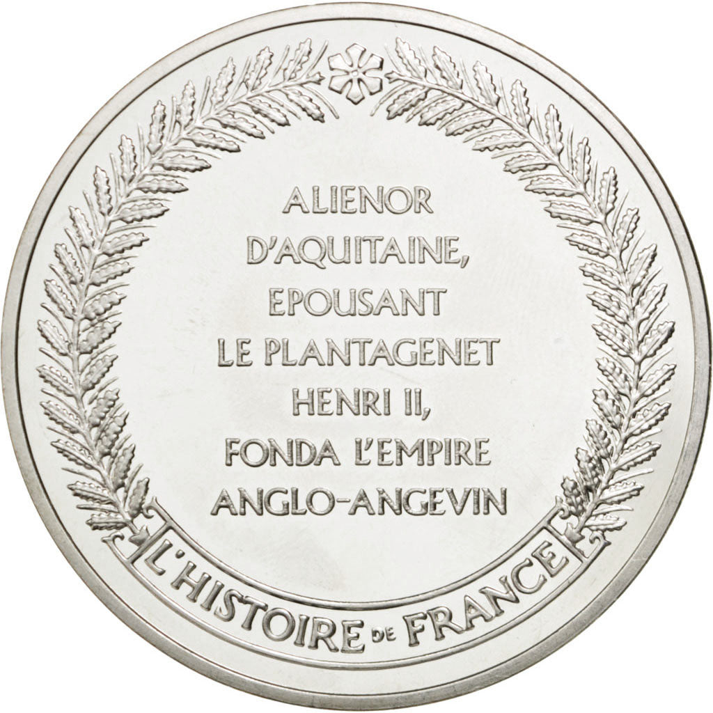France, Medal, French Fifth Republic, History, MS(65-70), Silver