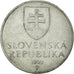 Coin, Slovakia, 50 Halierov, 1993, EF(40-45), Aluminum, KM:15