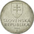 Moneta, Słowacja, 2 Koruna, 1993, VF(30-35), Nickel platerowany stalą, KM:13