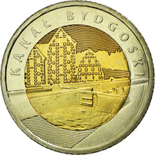Coin, Poland, 5 Zlotych, 2015, Warsaw, MS(63), Bi-Metallic