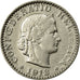 Coin, Switzerland, 20 Rappen, 1913, Bern, EF(40-45), Nickel, KM:29