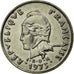 Coin, New Caledonia, 10 Francs, 1973, Paris, AU(55-58), Nickel, KM:11