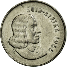 Coin, South Africa, 5 Cents, 1966, EF(40-45), Nickel, KM:67.2