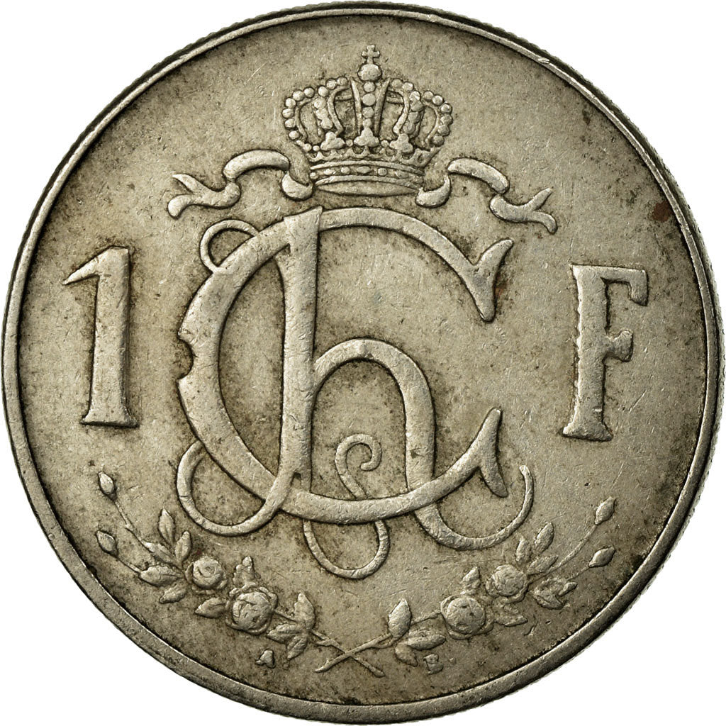 Munten, Luxemburg, Charlotte, Franc, 1960, FR, Copper-nickel, KM:46.2