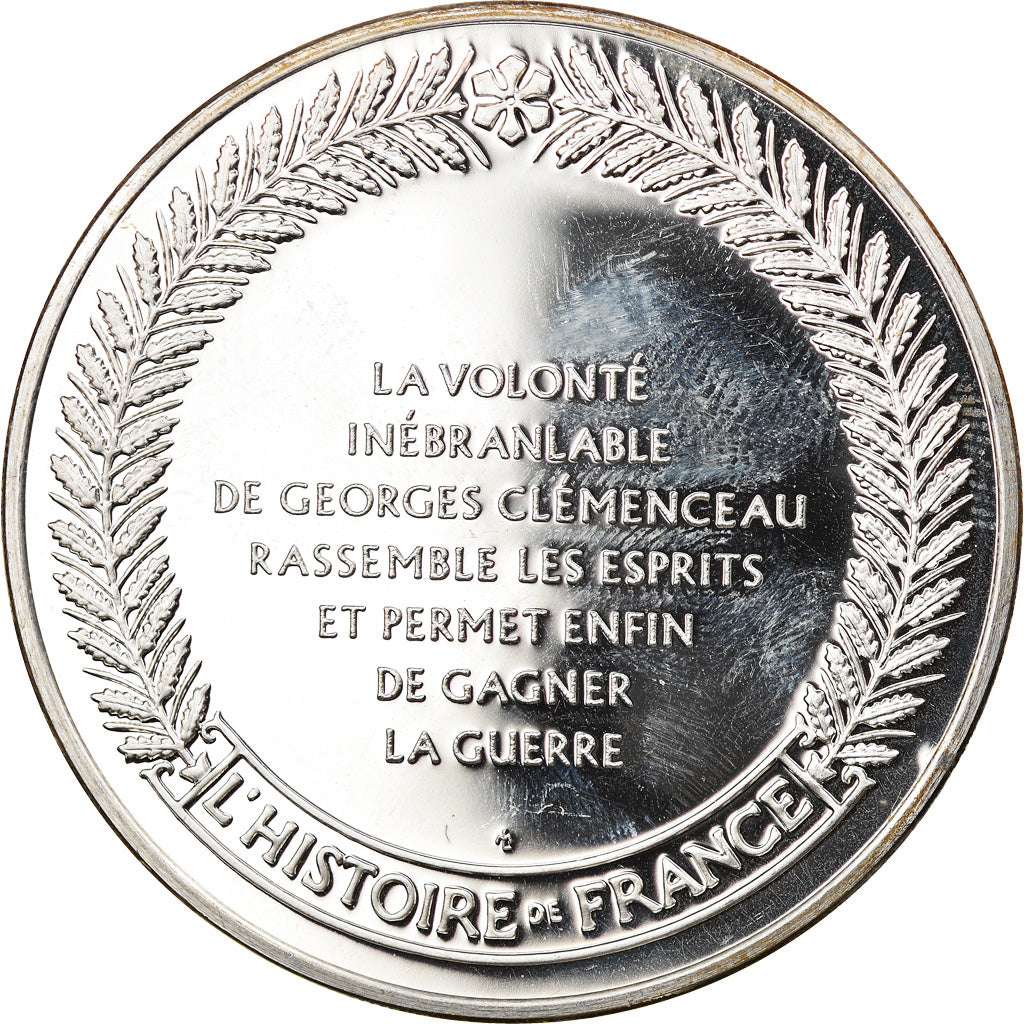 France, Medal, French Fifth Republic, History, MS(65-70), Silver
