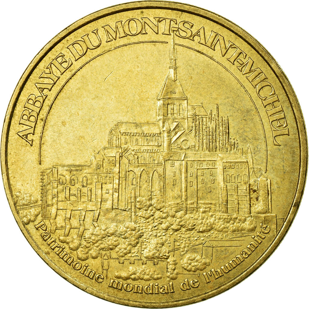 Francia, Token, Touristic token, le Mont-Saint-Michel - Vue générale n°4
