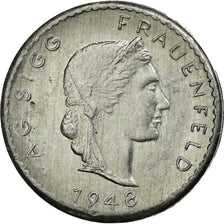 Moneta, Szwajcaria, 10 Rappen, 1948, EF(40-45), Aluminium
