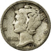 Coin, United States, Mercury Dime, Dime, 1925, U.S. Mint, San Francisco