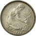 Coin, GERMANY - FEDERAL REPUBLIC, 50 Pfennig, 1966, Stuttgart, EF(40-45)