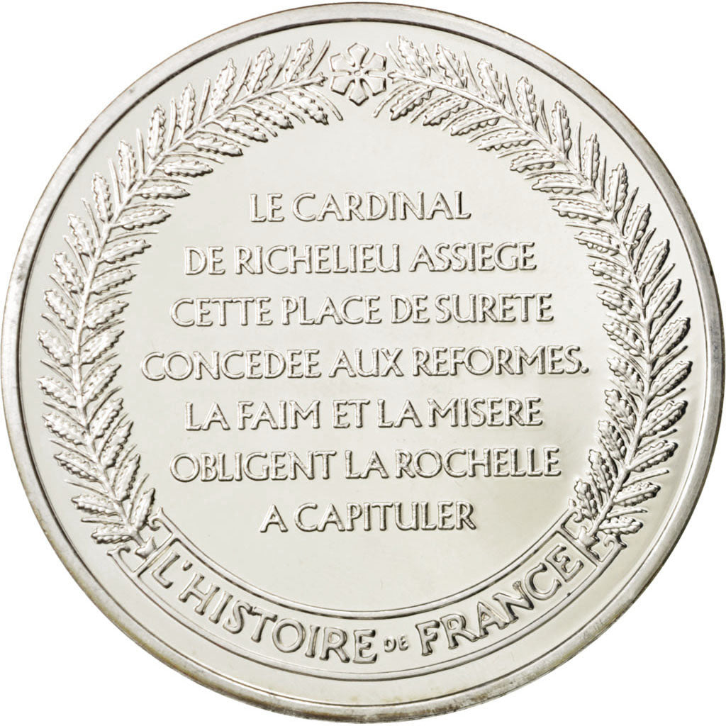 France, Medal, French Fifth Republic, History, MS(65-70), Silver