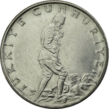Moneta, Turchia, 2-1/2 Lira, 1976, SPL-, Acciaio inossidabile, KM:893.2