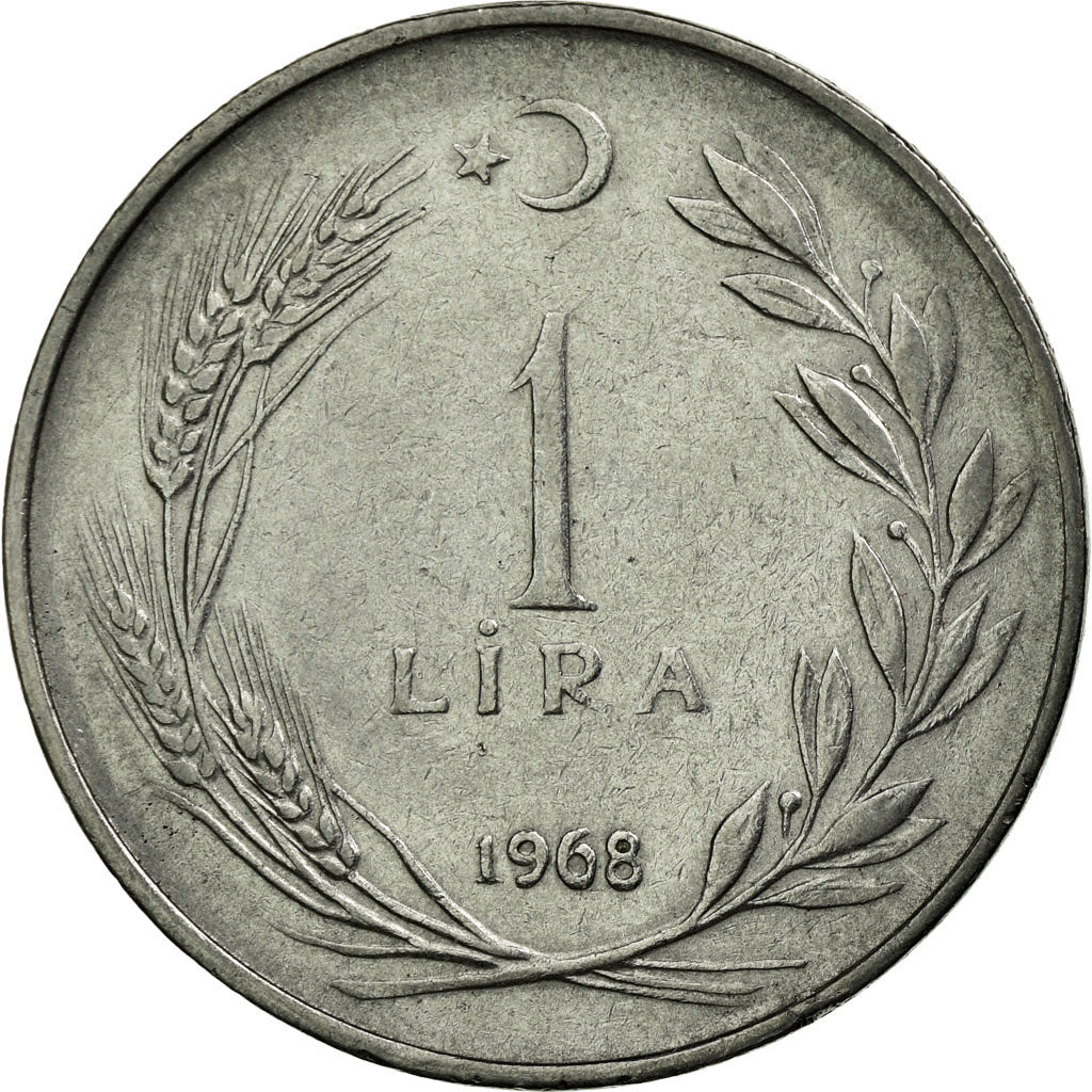 Monnaie, Turquie, Lira, 1968, TTB, Stainless Steel, KM:889a.2