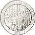 FRANCE, History, French Fifth Republic, Medal, MS(65-70), Silver, 44, 38.00