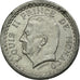 Coin, Monaco, Louis II, 2 Francs, Undated (1943), Poissy, EF(40-45), Aluminum