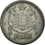 Moneda, Mónaco, Louis II, Franc, 1943, Poissy, MBC, Aluminio, KM:120