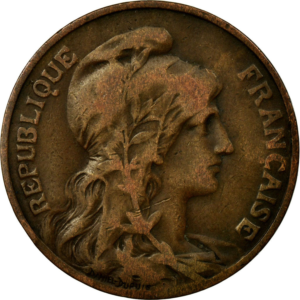 Coin, France, Dupuis, 10 Centimes, 1904, Paris, VF(30-35), Bronze, KM:843