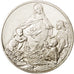 France, Medal, French Fifth Republic, Arts & Culture, FDC, Argent