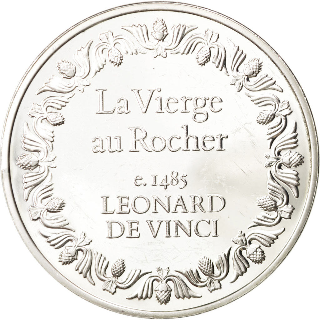 France, Medal, French Fifth Republic, Arts & Culture, FDC, Argent