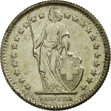 Moneta, Szwajcaria, 2 Francs, 1960, Bern, EF(40-45), Srebro, KM:21