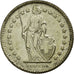 Moneta, Szwajcaria, 2 Francs, 1960, Bern, EF(40-45), Srebro, KM:21