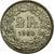 Moneta, Szwajcaria, 2 Francs, 1960, Bern, EF(40-45), Srebro, KM:21