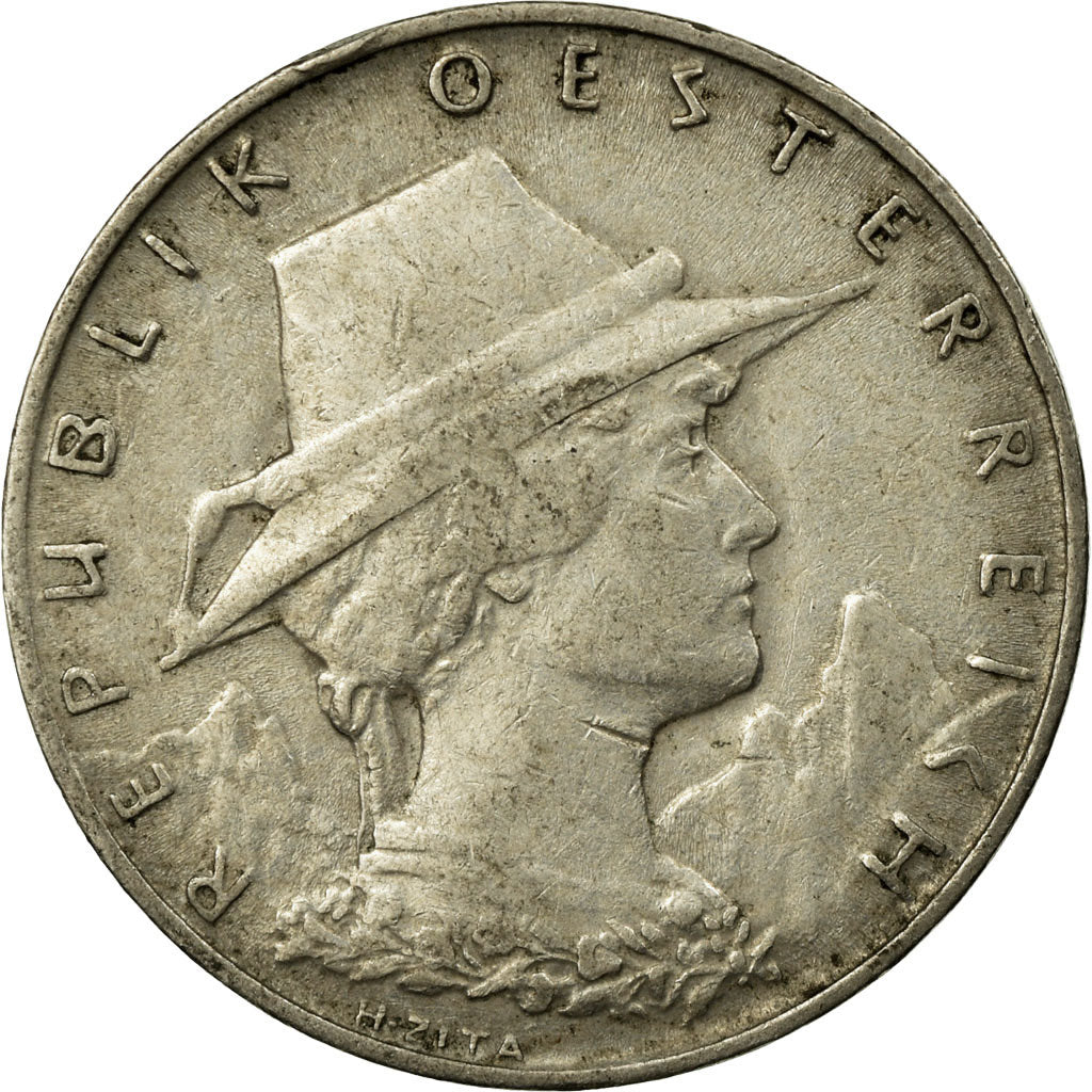 Moneta, Austria, 10 Groschen, 1925, MB+, Rame-nichel, KM:2838