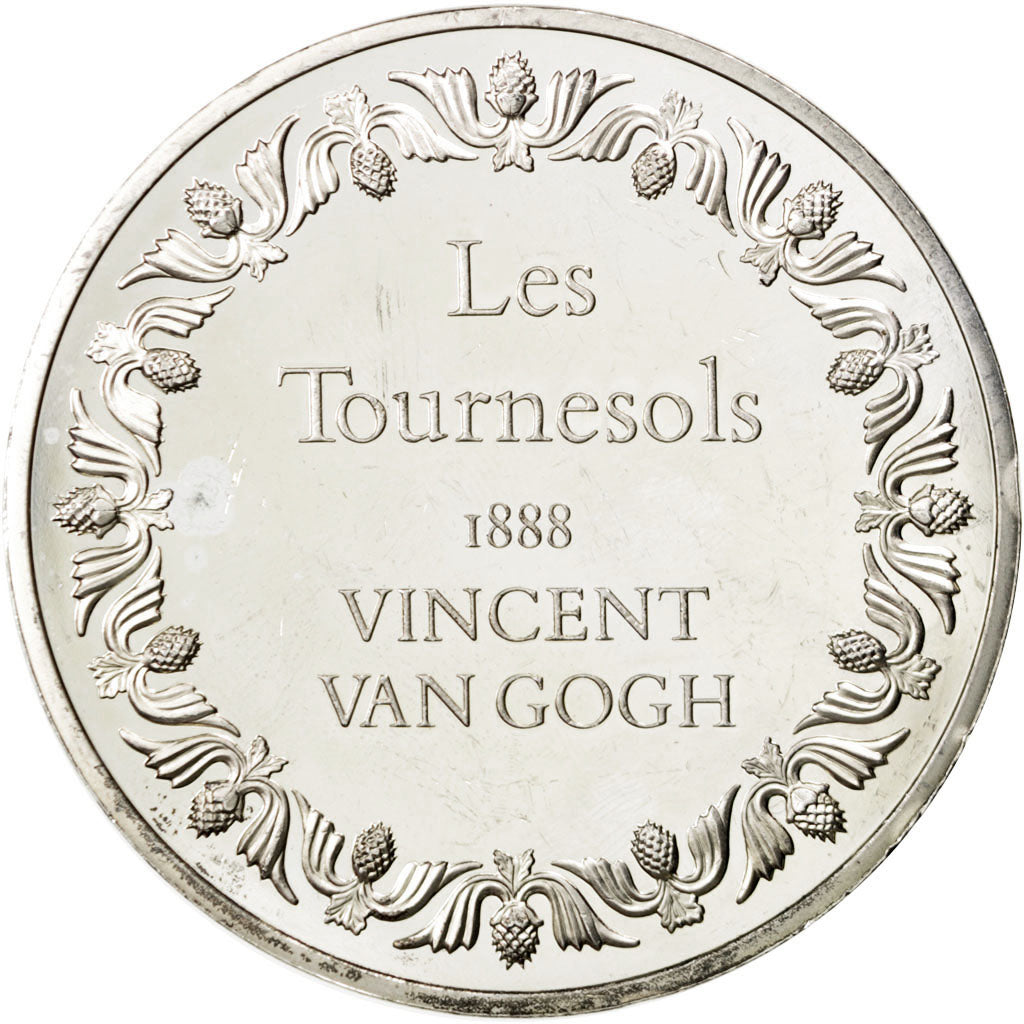 FRANCE, Arts & Culture, French Fifth Republic, Medal, MS(60-62), Silver, 50,...