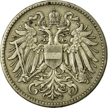 Moneda, Austria, Franz Joseph I, 10 Heller, 1916, MBC, Cobre - níquel - cinc