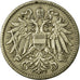 Moneda, Austria, Franz Joseph I, 10 Heller, 1916, MBC, Cobre - níquel - cinc