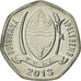Coin, Botswana, 5 Thebe, 2013, British Royal Mint, MS(63), Nickel plated steel