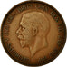 Coin, Great Britain, George V, Penny, 1936, VF(30-35), Bronze, KM:838