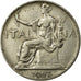 Coin, Italy, Vittorio Emanuele III, Lira, 1925, Rome, EF(40-45), Nickel, KM:62