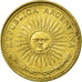 Coin, Argentina, Peso, 1975, EF(40-45), Aluminum-Bronze, KM:69