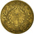Moneta, Tunisia, Anonymous, Franc, 1921/AH1340, Paris, EF(40-45)