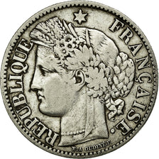 Moneta, Francia, Cérès, 2 Francs, 1895, Paris, BB, Argento, KM:817.1