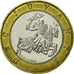 Coin, Monaco, Rainier III, 10 Francs, 1989, EF(40-45), Bi-Metallic, KM:163