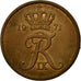 Moneda, Dinamarca, Frederik IX, 5 Öre, 1971, Copenhagen, MBC, Bronce, KM:848.1
