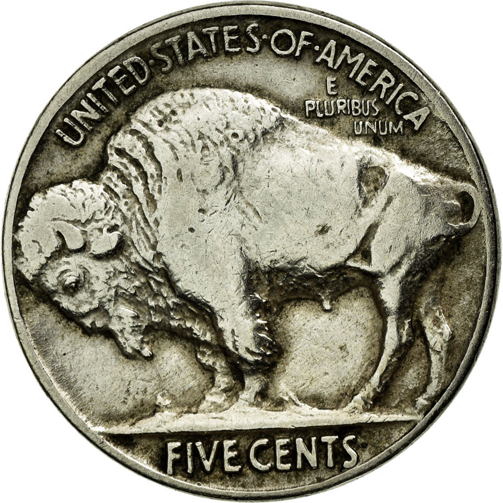 Monnaie, États-Unis, Buffalo Nickel, 5 Cents, 1914, U.S. Mint, Philadelphie