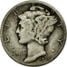 Moneta, Stati Uniti, Mercury Dime, Dime, 1939, U.S. Mint, Philadelphia, MB+