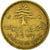 Moneta, Liban, 10 Piastres, 1972, Paris, VF(30-35), Mosiądz niklowy, KM:26