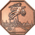 Francia, Token, Chambre de Commerce de Rouen, 1802, Lecomte, SPL+, Bronzo