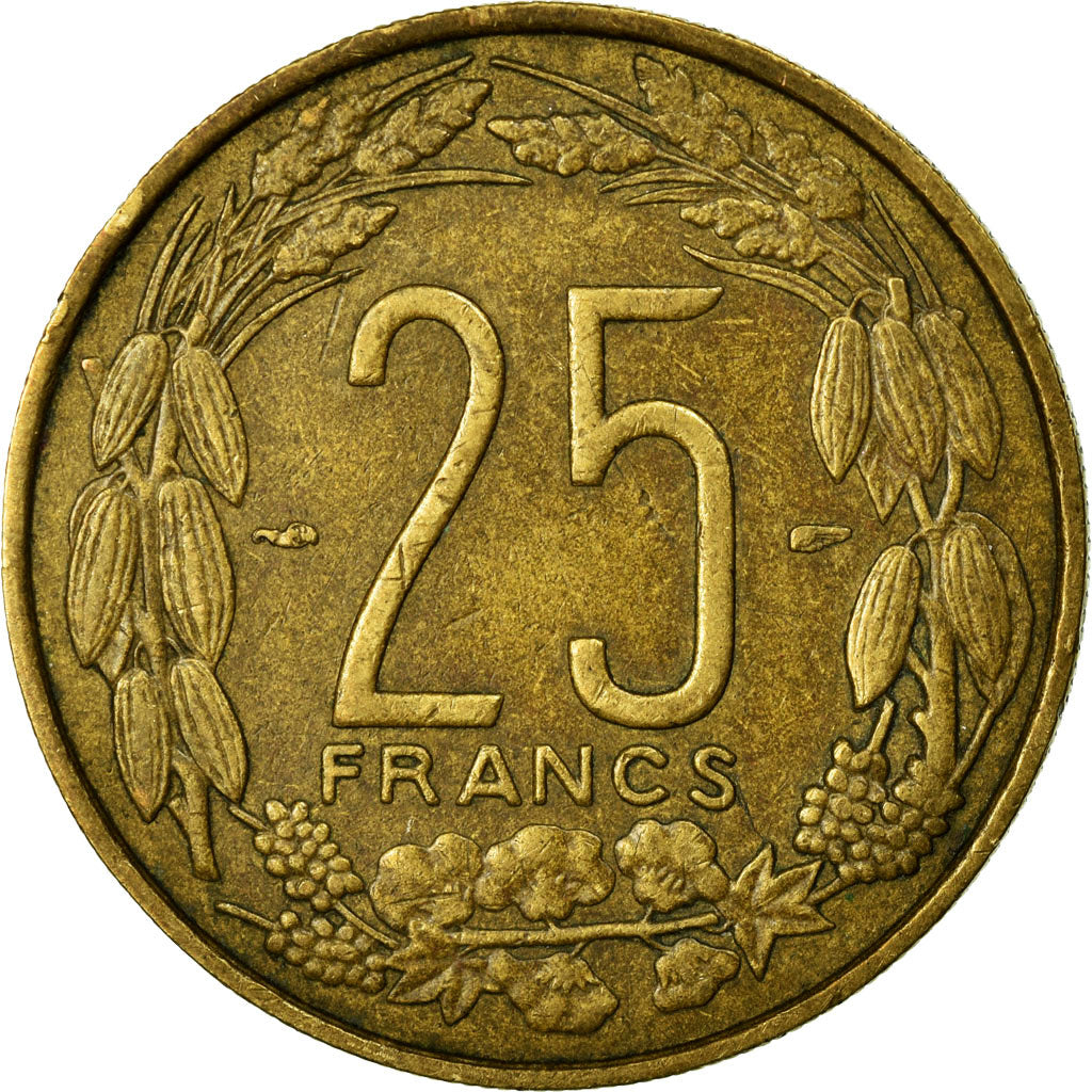 Monnaie, Cameroun, 25 Francs, 1958, Paris, TTB+, Aluminum-Bronze, KM:12