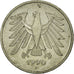 Coin, GERMANY - FEDERAL REPUBLIC, 5 Mark, 1990, Stuttgart, EF(40-45)