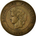 Coin, France, Cérès, 5 Centimes, 1892, Paris, EF(40-45), Bronze, KM:821.1