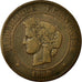 Coin, France, Cérès, 5 Centimes, 1898, Paris, VF(30-35), Bronze, KM:821.1